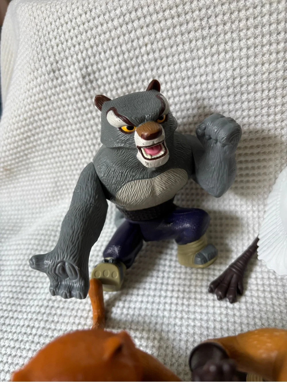 Kung Fu Panda 2008 Tai Lung Tigress Master Monkey Crane figure toy McDonalds lot